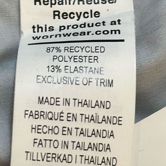 Patagonia Hydropeak Board Shorts Stranded Stripe Light Plume Grey Mens  29 NEW - Picture 8 of 10